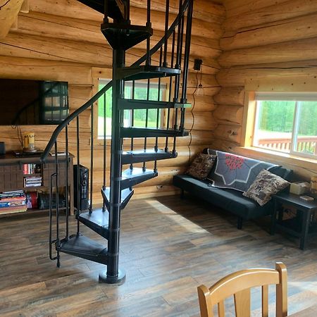 Secluded Log Cabin, 30 Min From Chena Hot Springs Pleasant Valley Екстериор снимка