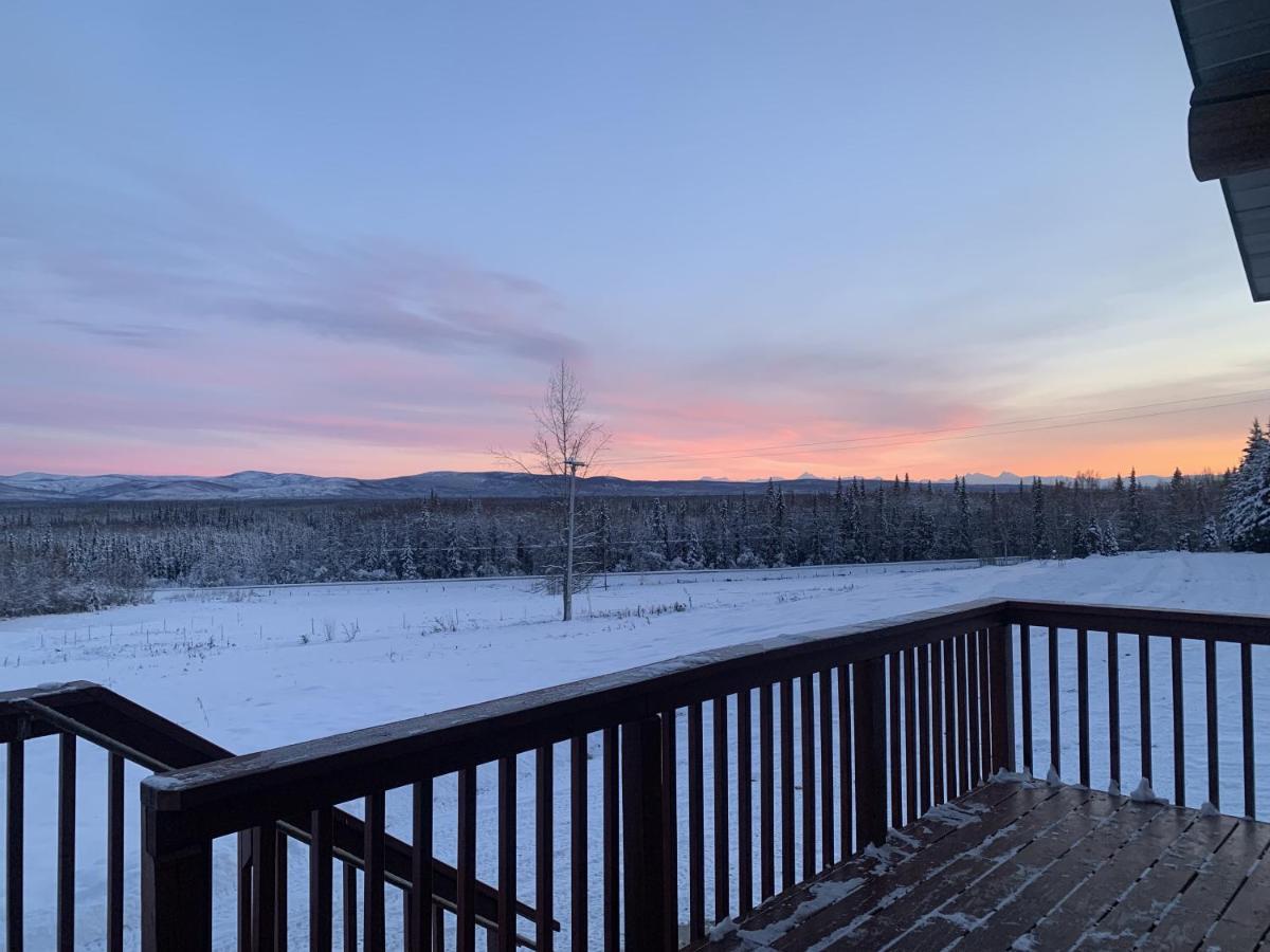 Secluded Log Cabin, 30 Min From Chena Hot Springs Pleasant Valley Екстериор снимка