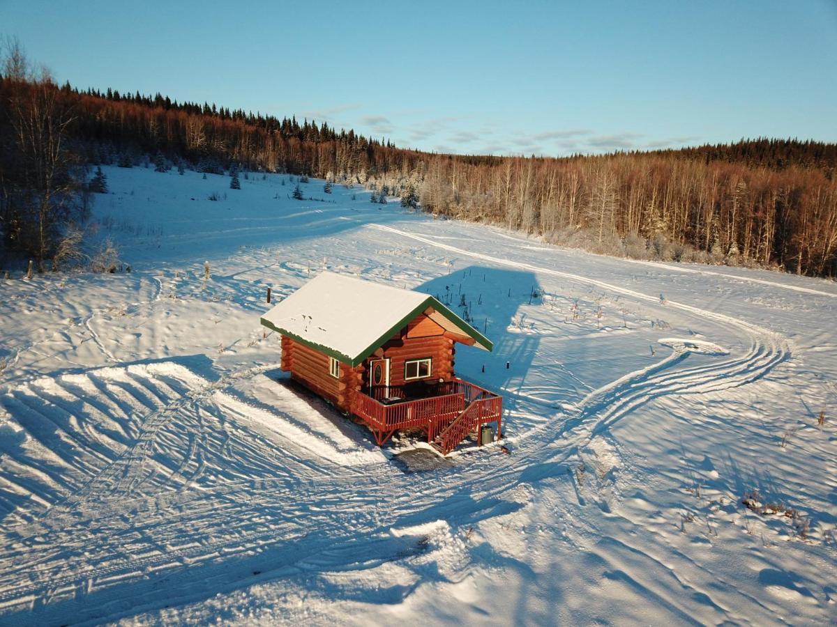 Secluded Log Cabin, 30 Min From Chena Hot Springs Pleasant Valley Екстериор снимка