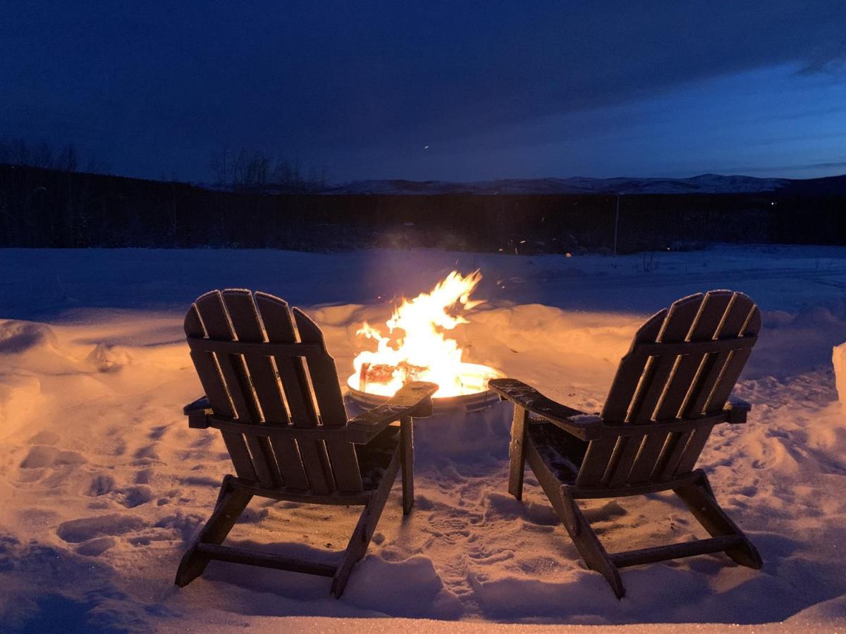 Secluded Log Cabin, 30 Min From Chena Hot Springs Pleasant Valley Екстериор снимка